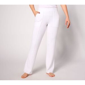 Maya J Women's Petite Sleepwear PXL CozyChic Ultra Lite Ribbed White A635710